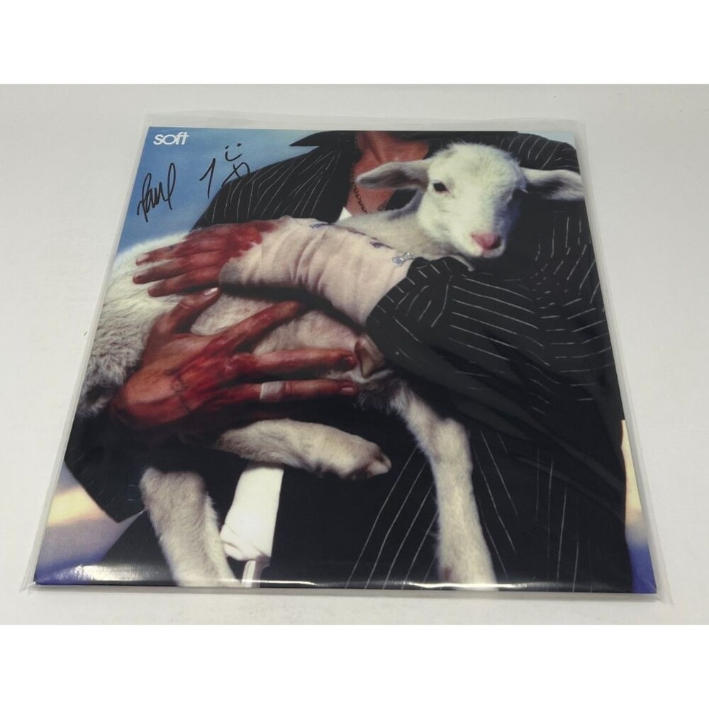 LANY - Soft Maroon Vinyl LP Record Signed by Paul Klein and Jake Goss IN HAND